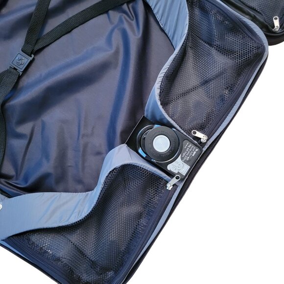 Samsonite Black Nylon Garment‎ Bag Shoulder Strap Overnight Carry On Travel - Picture 11 of 16